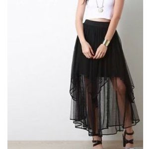 Free People Keep Me Tutu Skirt